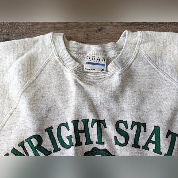 90s Wright State University Crewneck XL - Picture 2 of 6